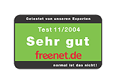 2004-11-30 - Freenet: 89% in der Gesamtwertung für die Shuttle XPC System Solution P 8100G