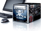 Online-Auktion für wohltätige Zwecke: Mini-PC-Unikat im Look des FC St. Pauli